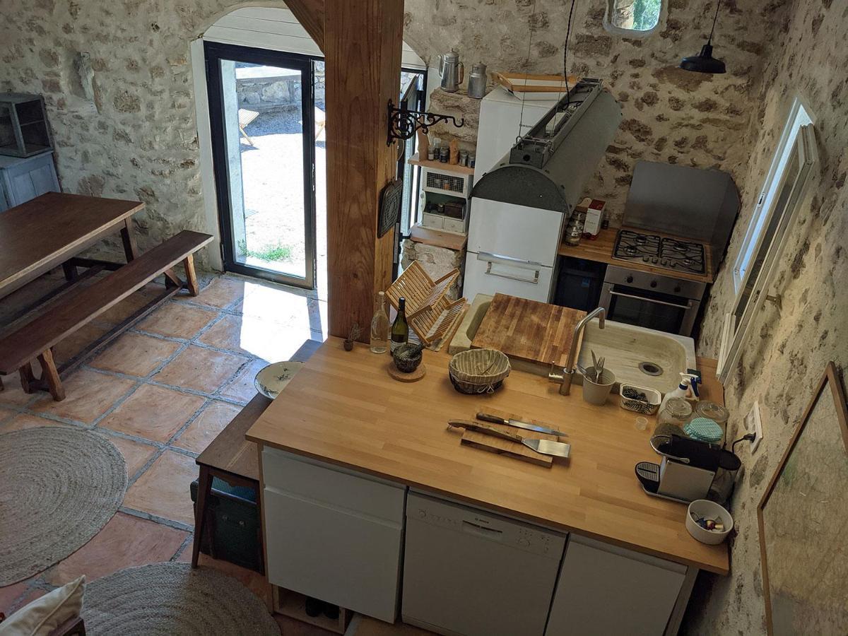 Bergerie éco-gîte Serre Rouge Durban-Corbieres Esterno foto
