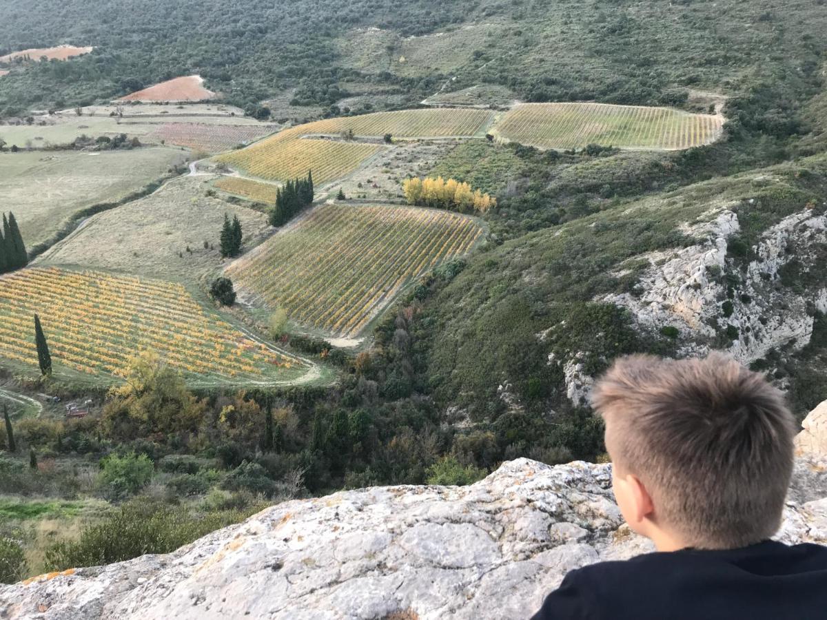 Bergerie éco-gîte Serre Rouge Durban-Corbieres Esterno foto